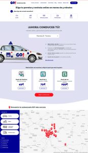 Página principal Ecommerce - GO! Autoescuela